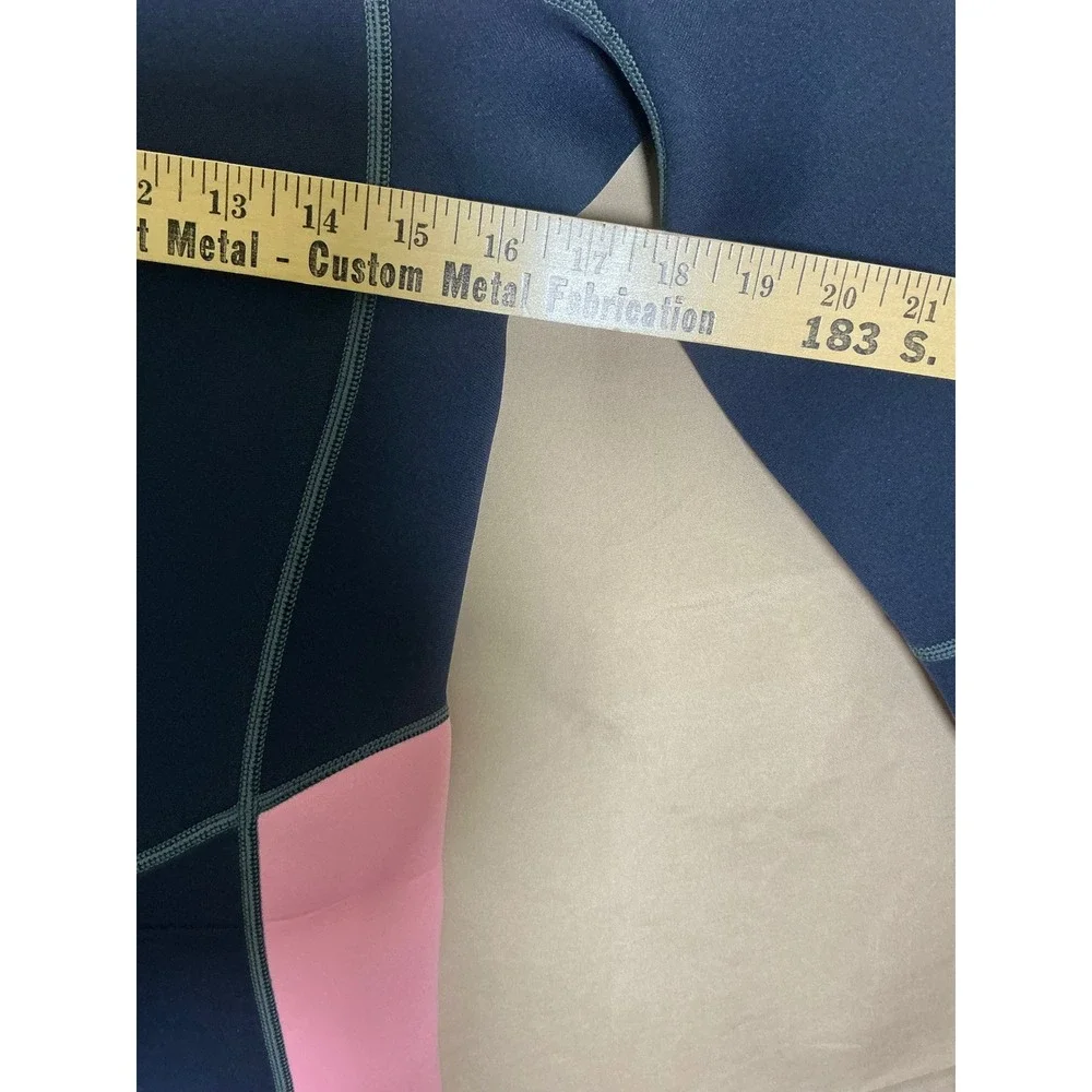 XUKER‎ Full Body Wetsuit Kids Youth 16 Navy Pink Excellent 3mm Neoprene Diving